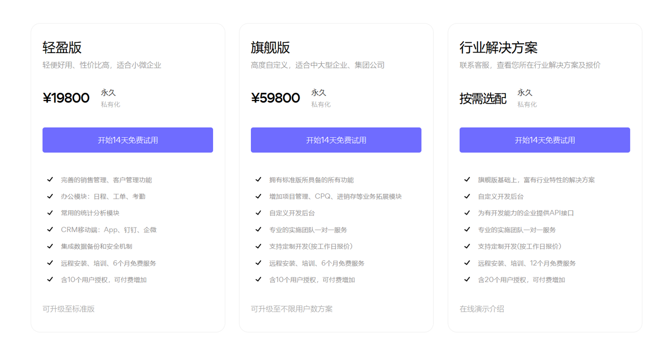 CRM報(bào)價(jià)