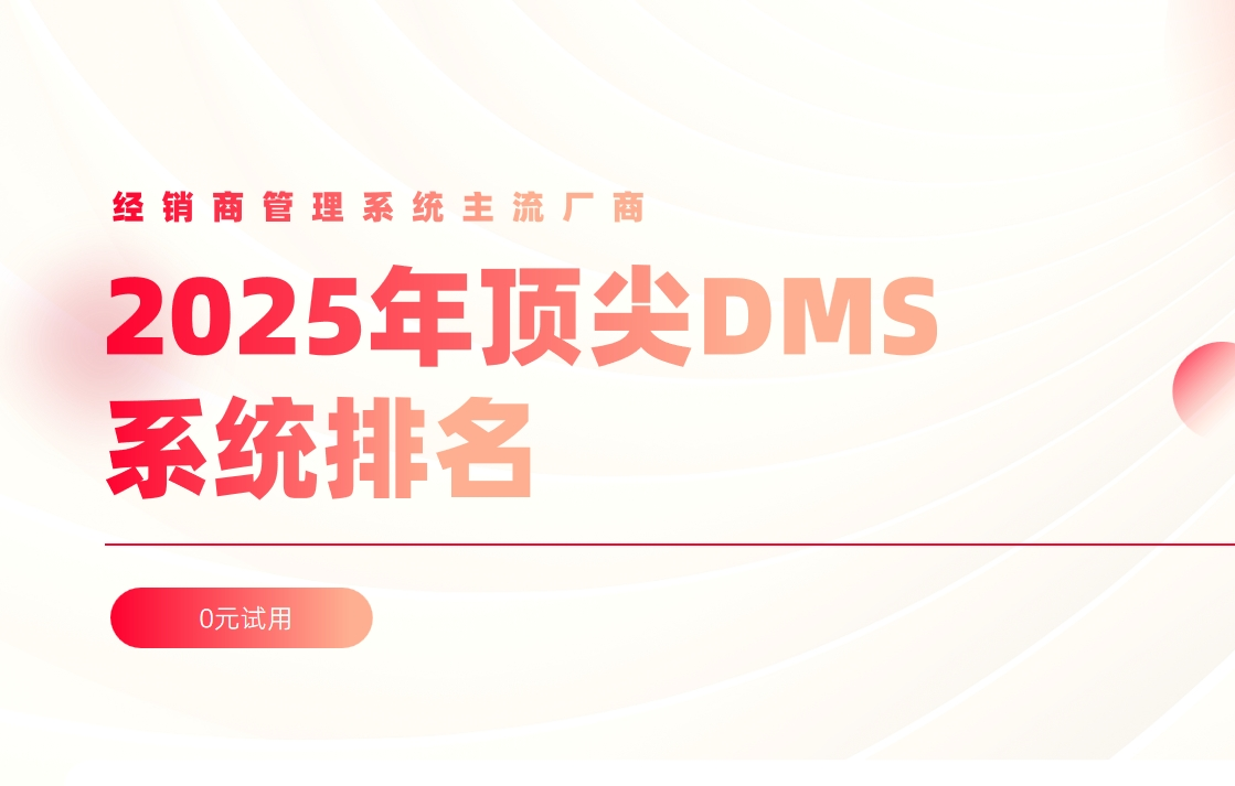 2025年頂尖 DMS系統排名