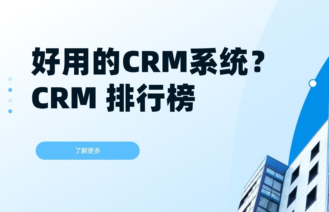 年終盤點，2025 年都有哪些好用的 CRM系統？CRM排行榜