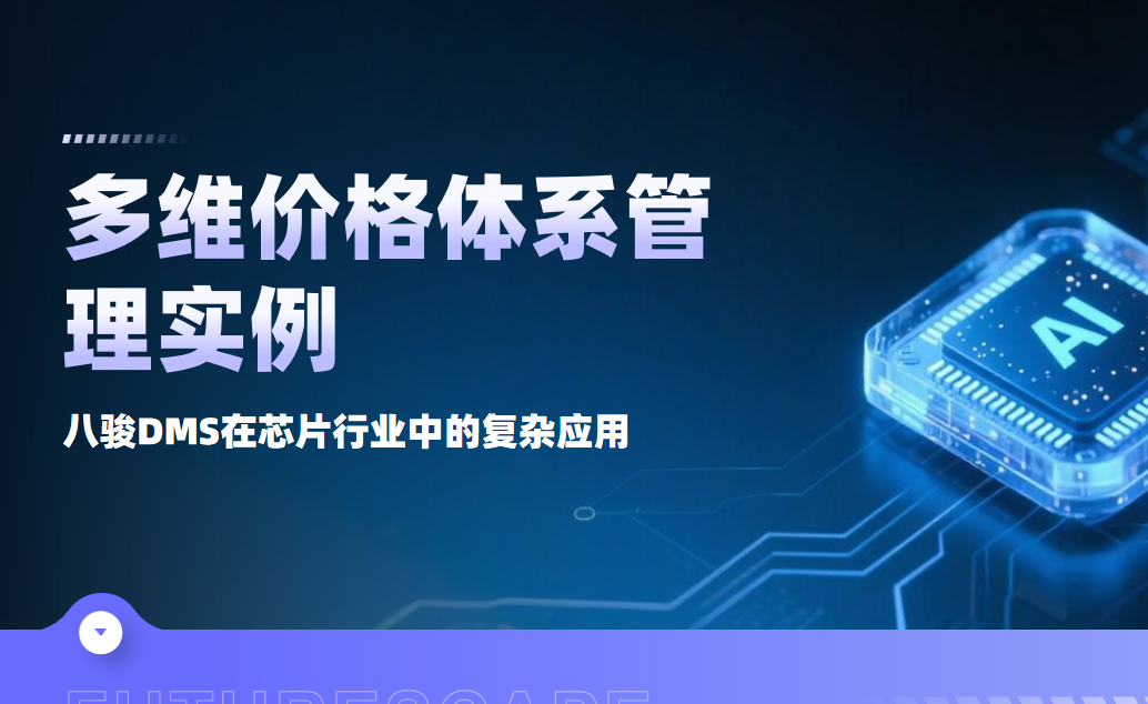 多維價格體系管理：八駿DMS在芯片行業(yè)中的復(fù)雜應(yīng)用實例